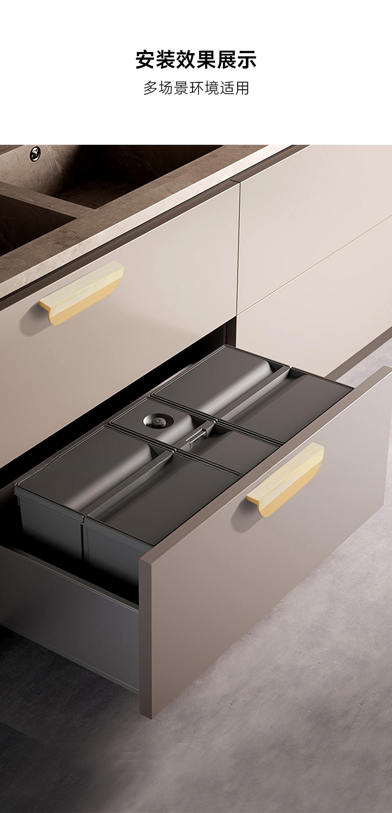 finger handle furniture hardware aluminum alloy supplier